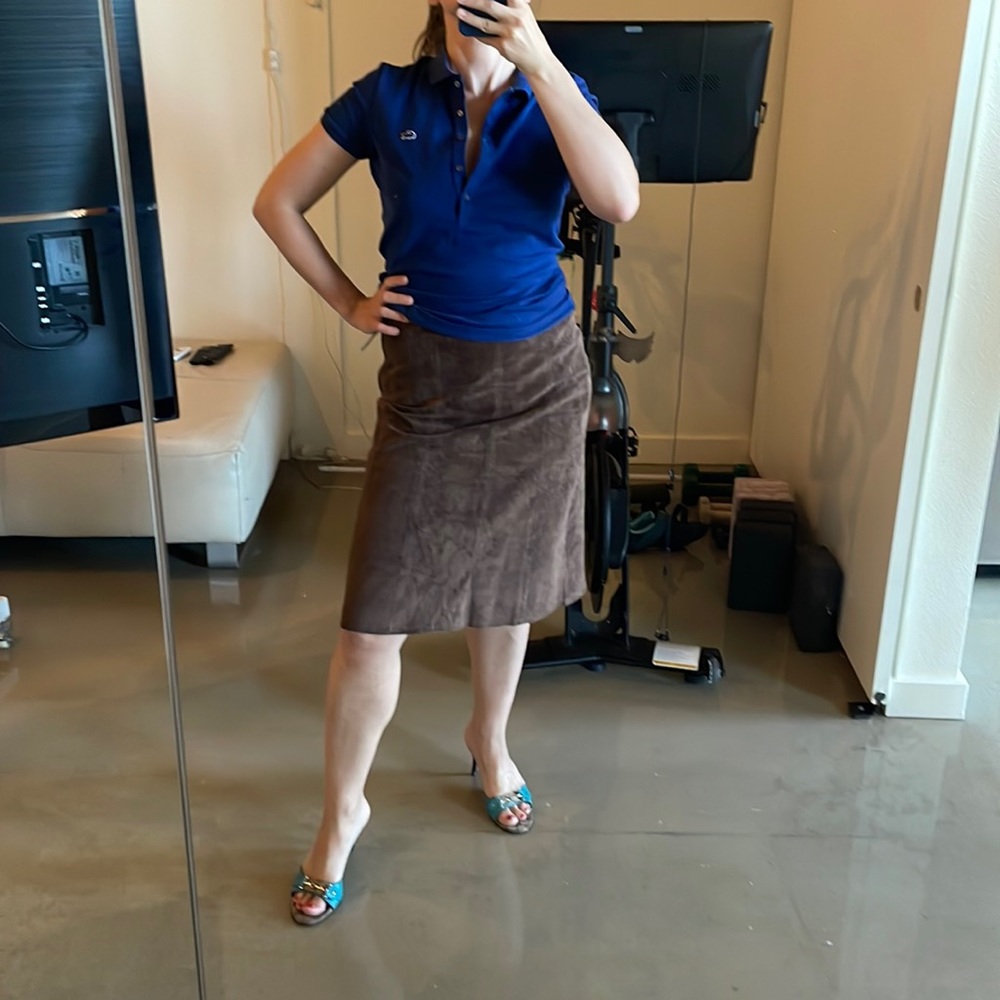 OVERLAND Suede Skirt